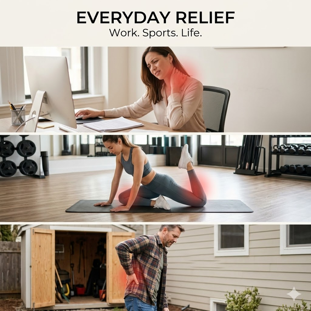 💪 Trilumia™ Ultra Relief Patch – Instant Cooling Comfort For Back, Knee & Muscle Pain 🩹