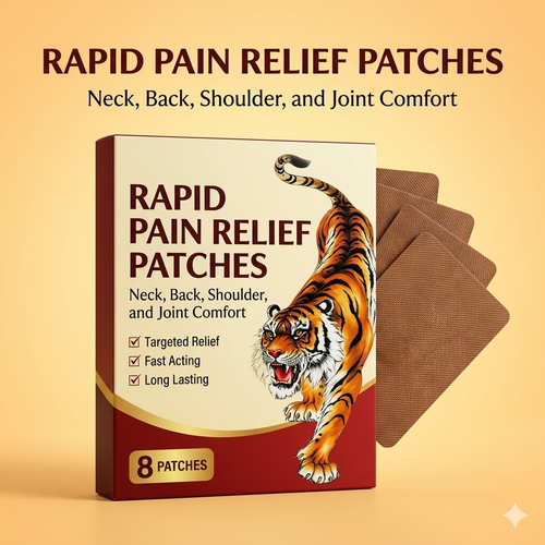 💪 Trilumia™ Ultra Relief Patch – Instant Cooling Comfort For Back, Knee & Muscle Pain 🩹
